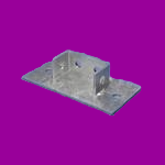 553232 SWX Post base 200x100x40; Double 41