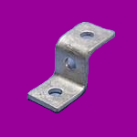 552612 SWX Channel connector Z-shaped 41x41 - 2 holes