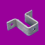 552652 SWX Channel connector 90° 41x41 Back to back - 3 holes