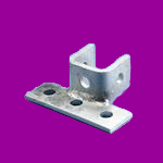 553262 SWX Channel connector corner 3-Way - 6 holes