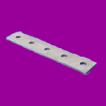 552422 SWX Flat fixing 40x232 - 5 holes