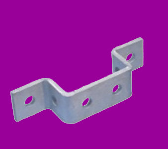 552642 SWX Channel connector 90° 41x41 Side to side - 6 holes