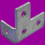 552762 SWX Angle fixing T-R 50/90-90 - 3-1 hole